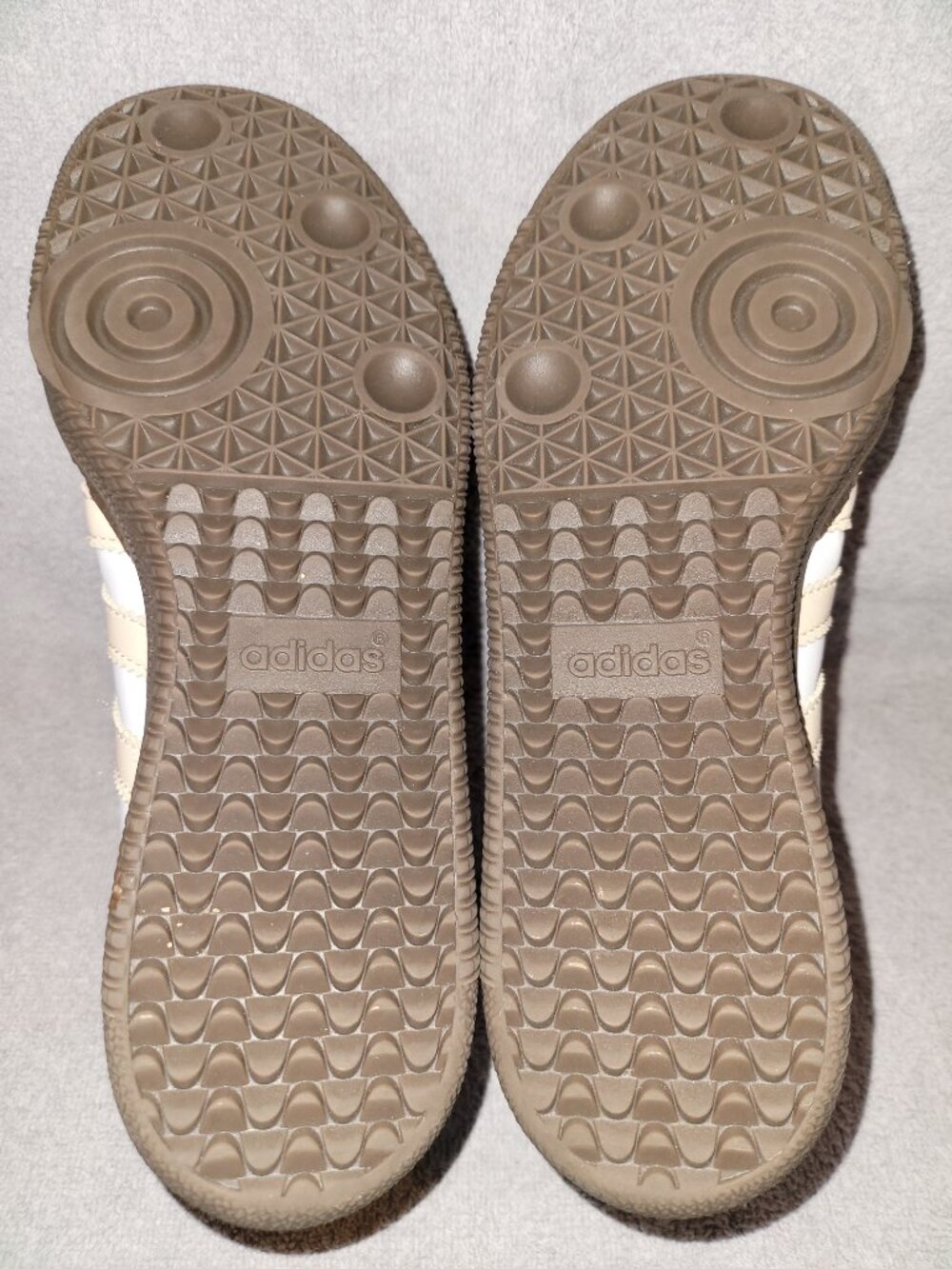 Adidas Samba OG Women's Size 6 White Sand Strata Brown Sneakers JH7300 (#1963) - Picture 7 of 16